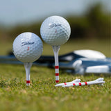 3 ¼" Zarma® FLYtee® MyHite™ Tee Combo Pack - Red Stripe