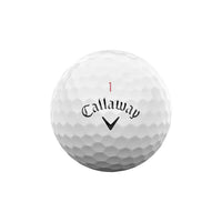 Callaway golf ball on a white background