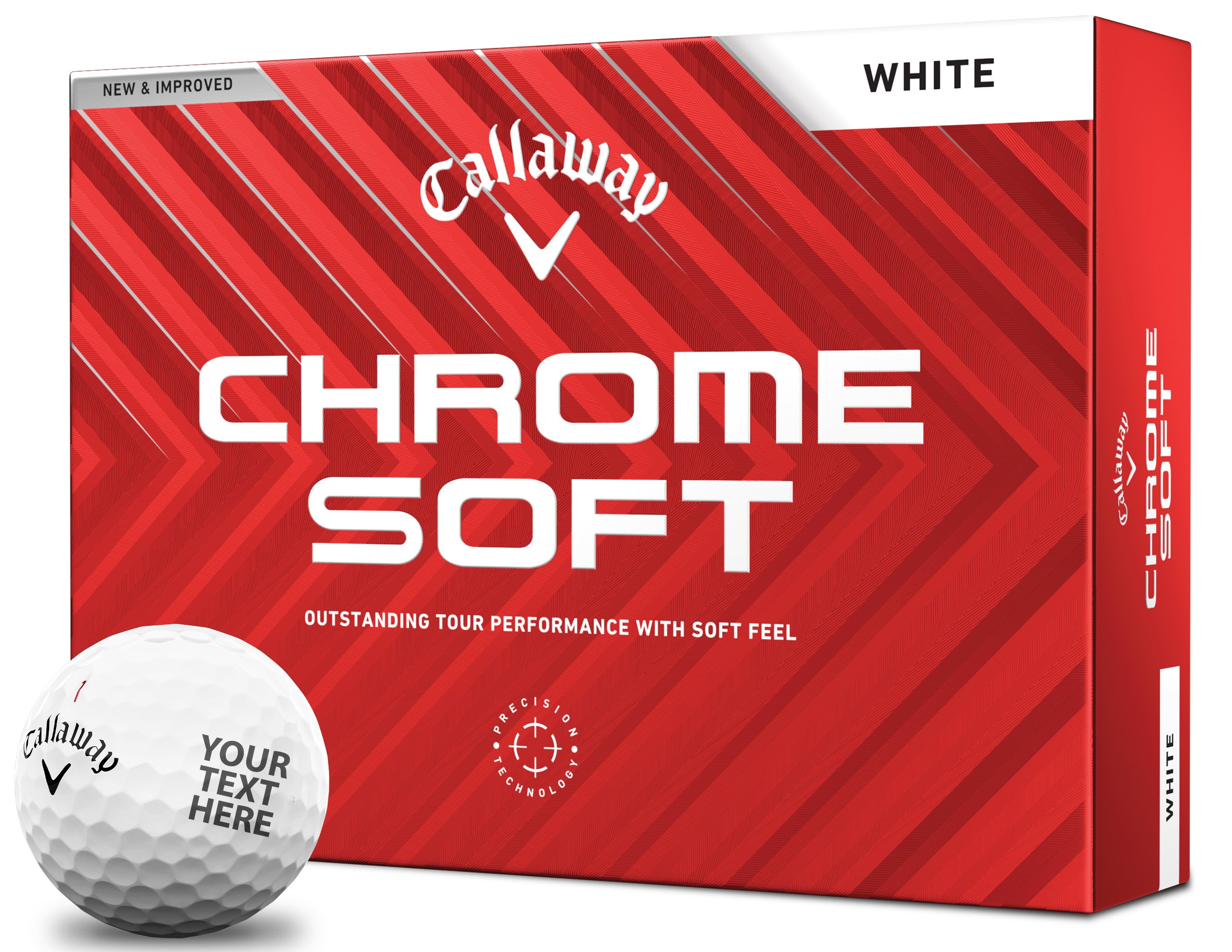 Callaway Chrome Soft - Custom Text Imprint