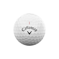 Callaway golf ball on a white background