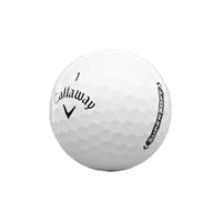 Callaway Supersoft golf ball on a white background