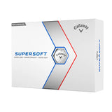 Callaway Supersoft golf ball box on a white background