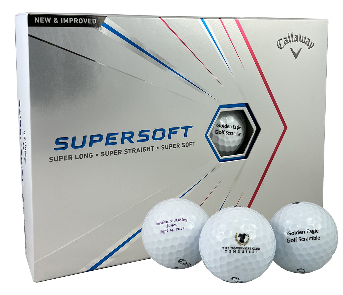 Callaway Supersoft Custom Logo Imprint