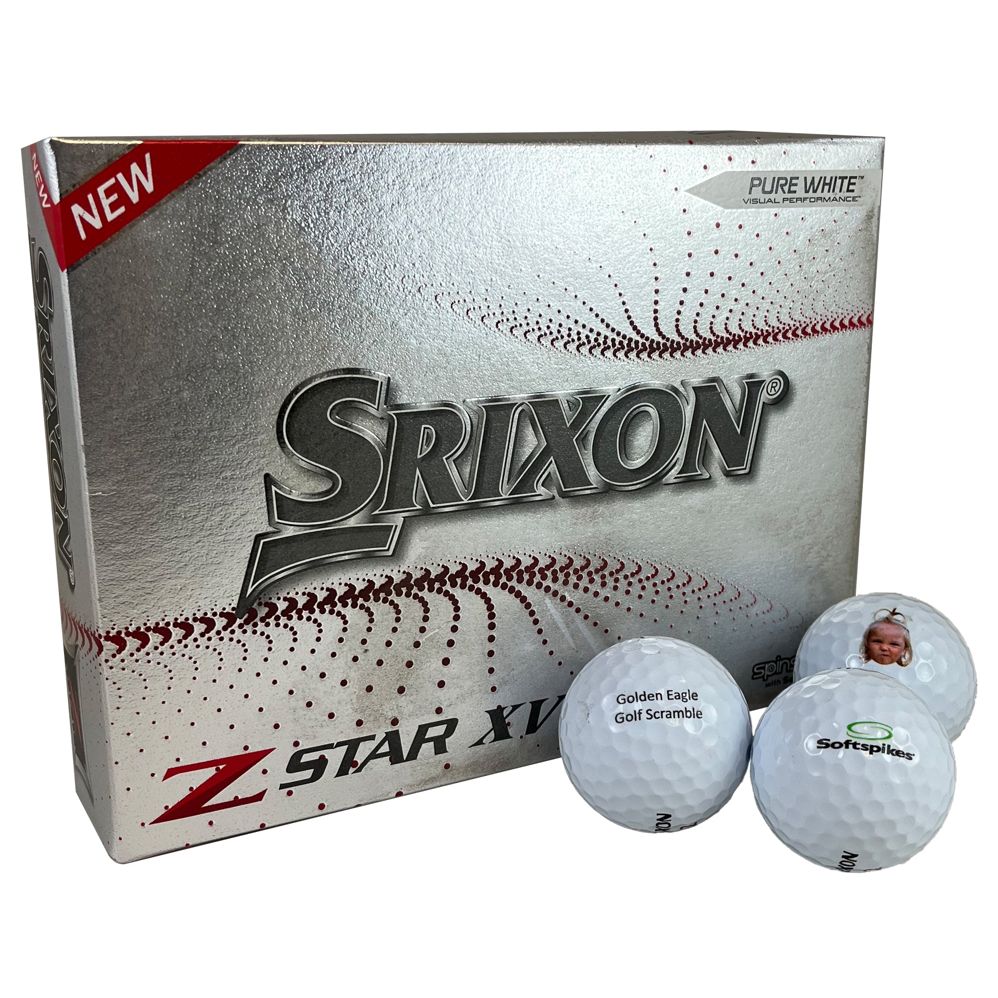 Srixon Z-Star XV7 - Custom Text Imprint