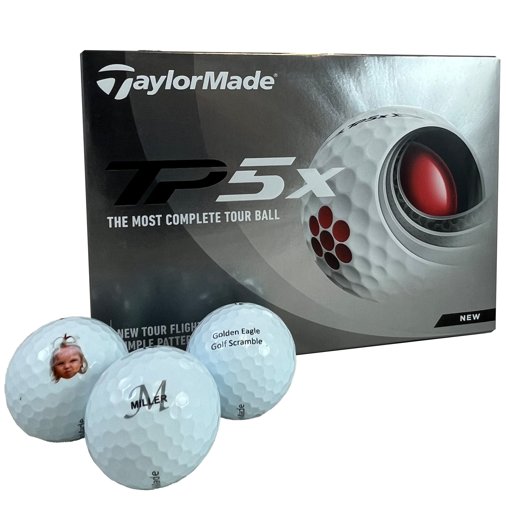 TaylorMade 2021 TP5 X - Custom Logo Imprint