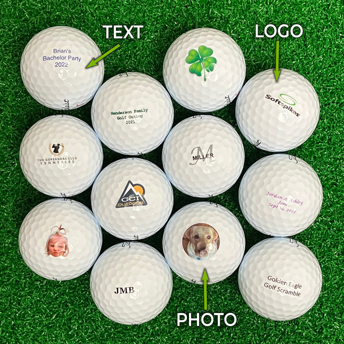 Custom Titlest Golve Titleist® Golf Balls