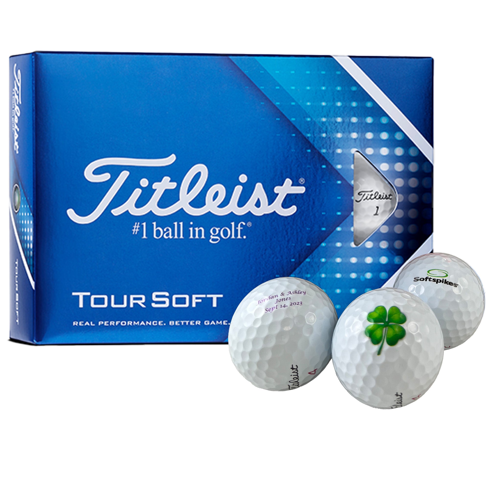 Titleist Tour Soft - Custom Text Imprint (Prior Generation)