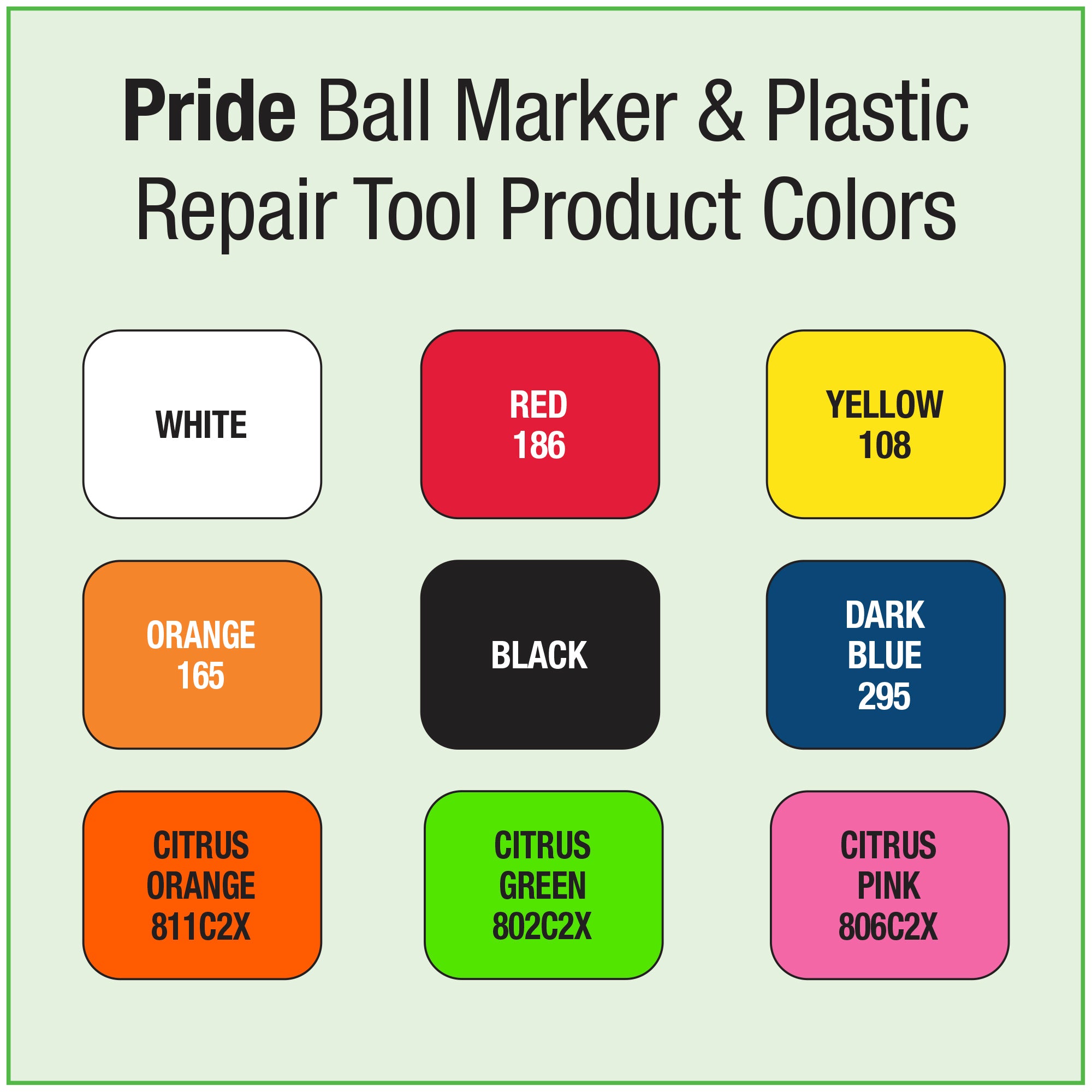 Personalized Quarter Size Plastic Ball Markers