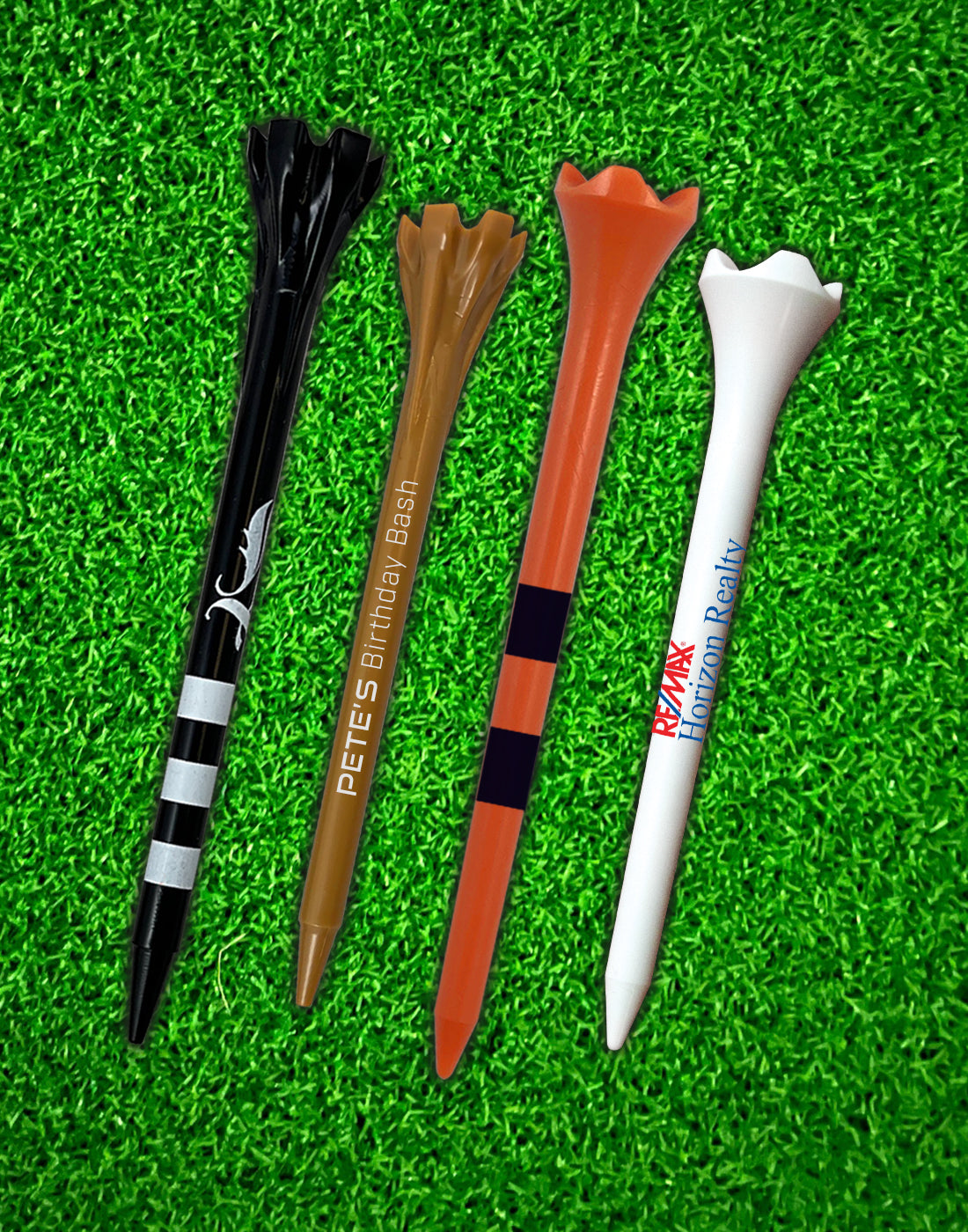 Personalized golf tees | imprinted golf tees | custom golf balls