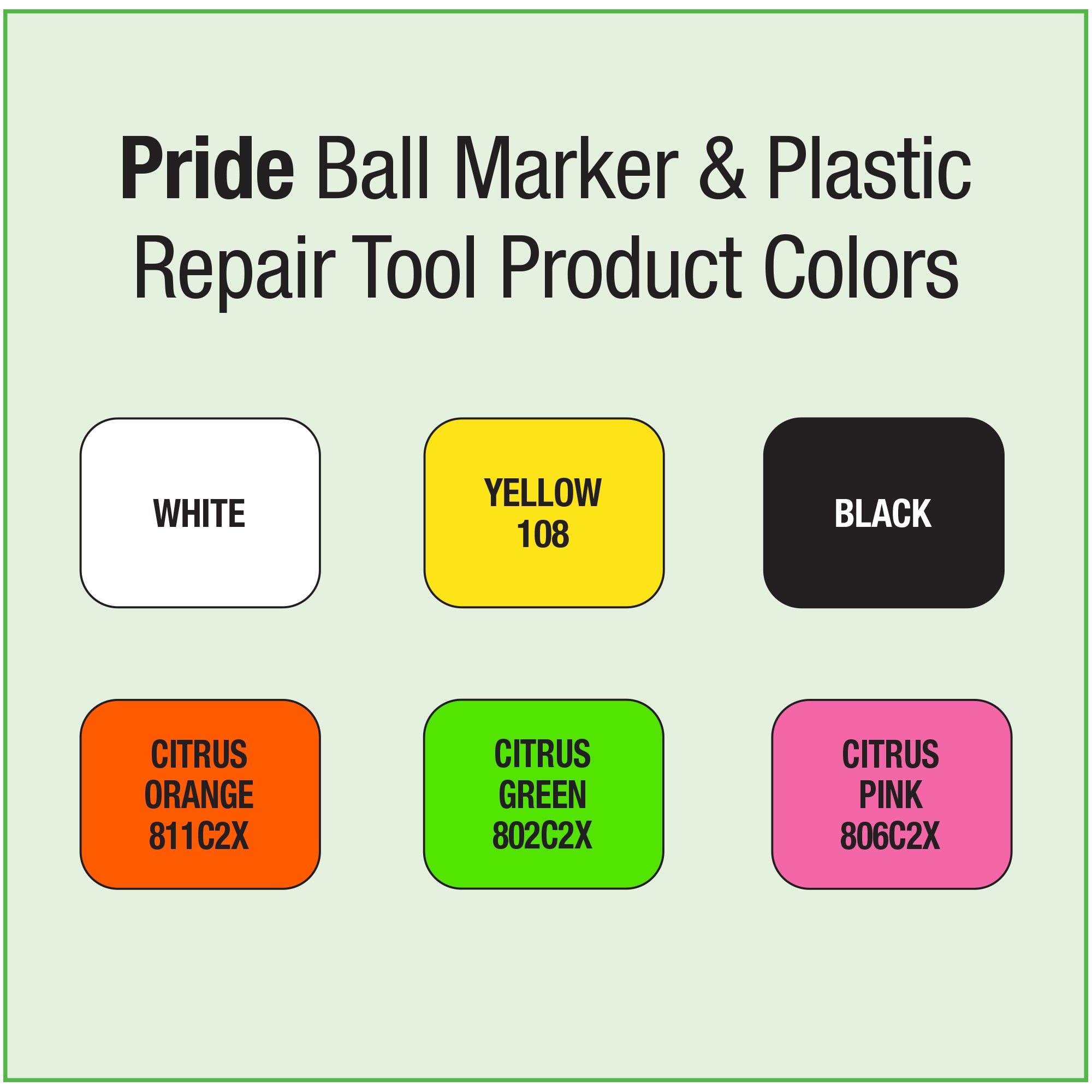 Personalized Pride Performance® Combo Packs - 3 ¼" - 5 Tees, 2 Ball Markers, and 1 Divot Repair Tool