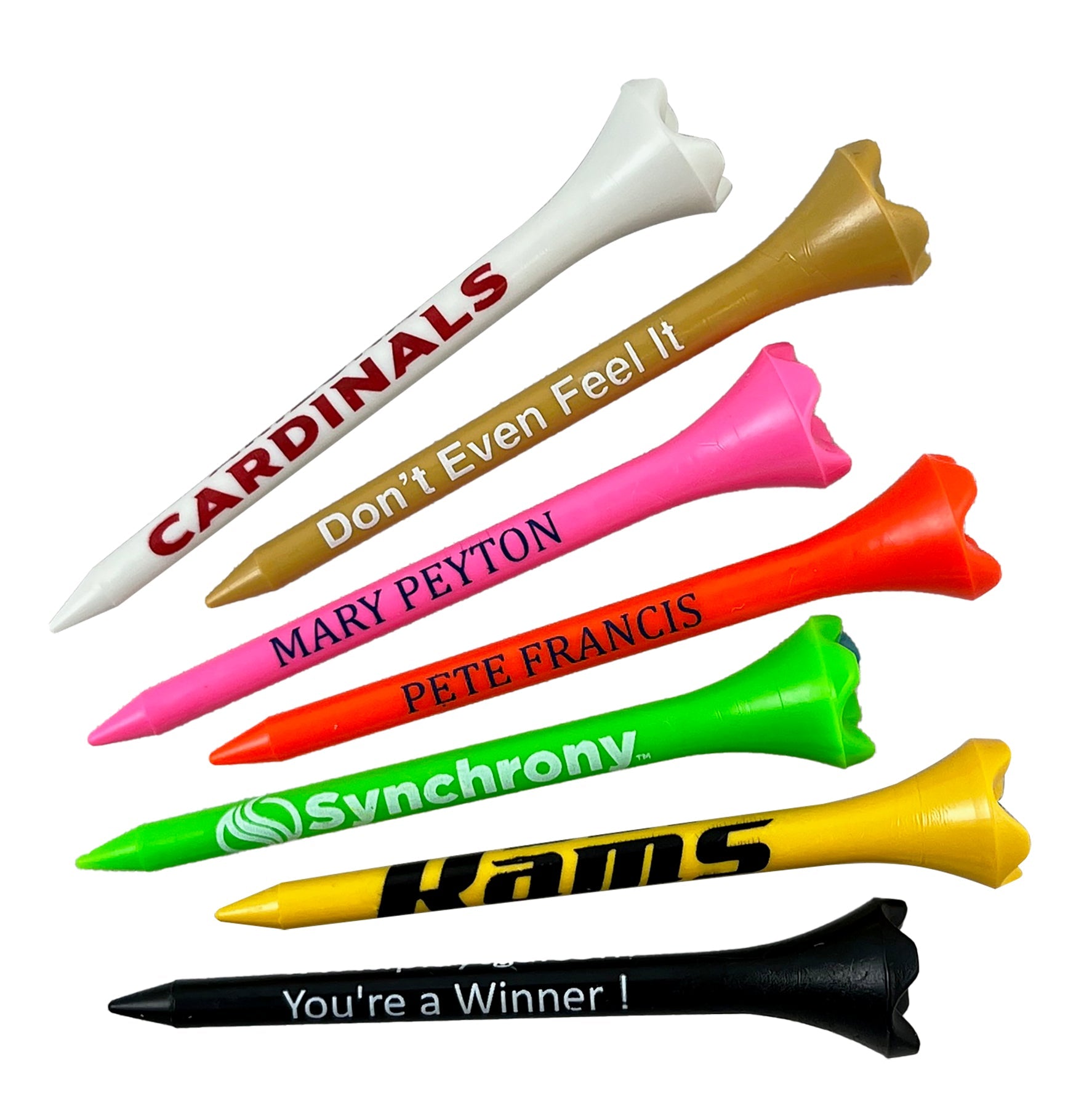 2 3/4" Custom Pride Performance® Golf Tees