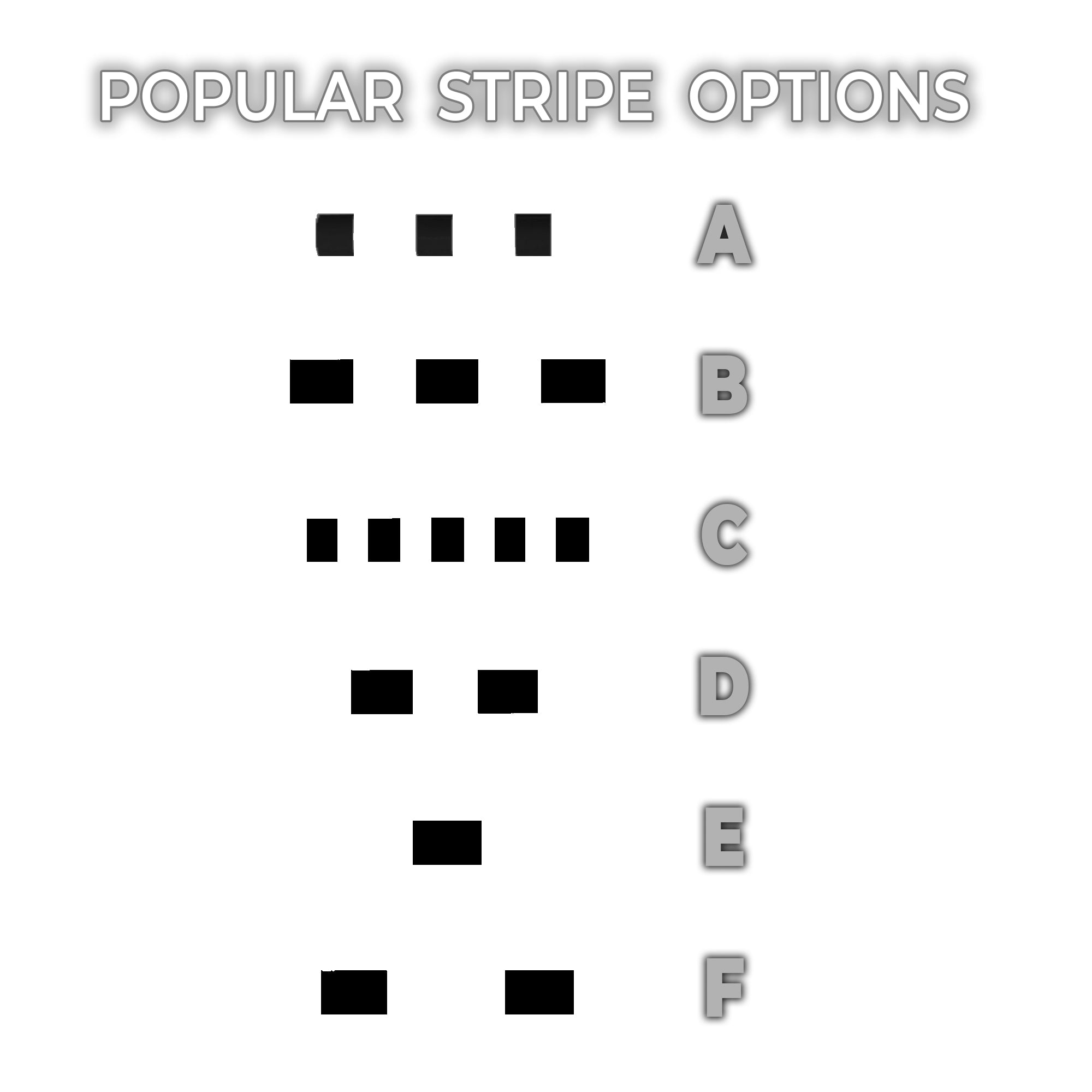 2 ¾" Custom Striped Pride Performance® Golf Tees