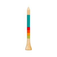2 ¾" Honors Bamboo Tee - Sunrise Gradient
