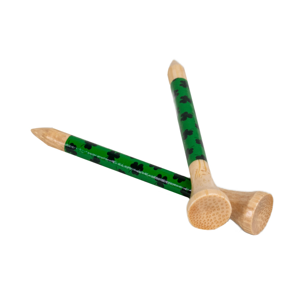 Honors Bamboo Combo Pack - 40 2 ¾" Tees, 10 1 ½" Tees, and 3 Ball Markers - Shamrock