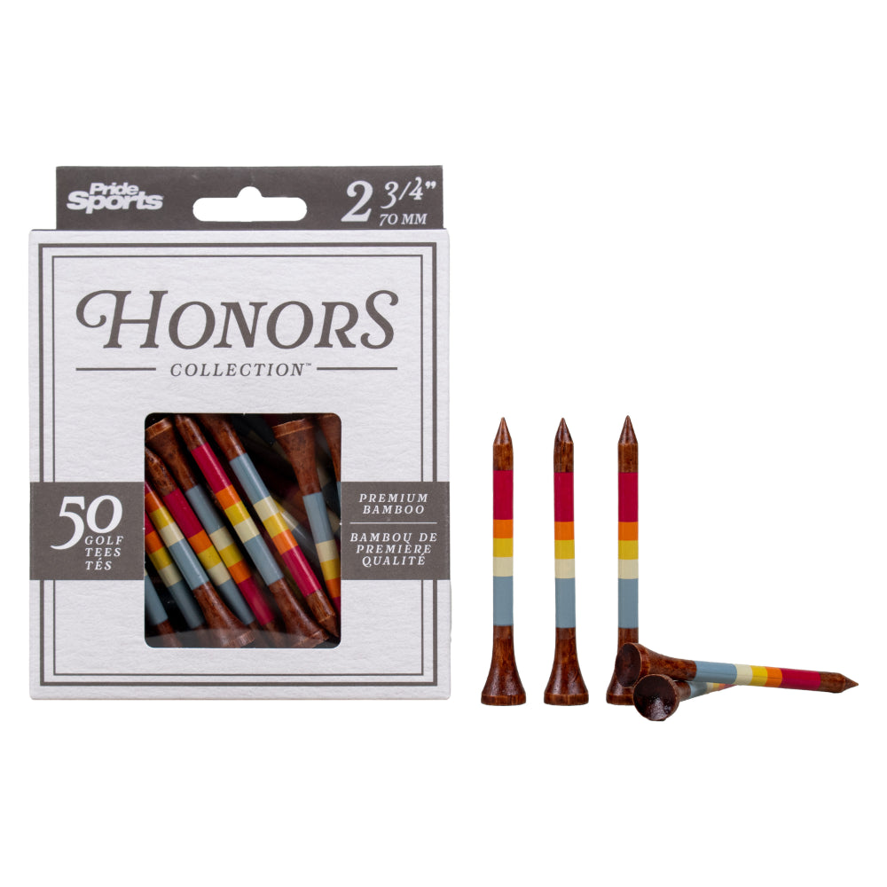 2 ¾" Honors Bamboo Tee - Sunset Gradient