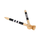 3 ¼" Honors Bamboo Tee - Black/White