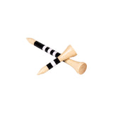 Honors Bamboo Combo Pack - 40 2 ¾" Tees, 10 1 ½" Tees, and 3 Ball Markers - Black/White