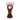 Honors Collection brown canvas driver headcover with a black and white diagonal stripe displayed in its packaging.