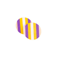 Honors Bamboo Combo Pack - 40 3 ¼" Tees, 10 1 ½" Tees, and 3 Ball Markers - Purple/Yellow