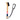 Honors Wooden Club Brush - USA Flag