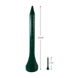 Dimensions of the green Personalized Jumbo Wooden Golf Tee Trophy.