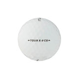 White Maxfli golf ball with 'TOUR X CG' text on a white background