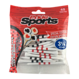 Package of playing cards Pride Sports golf tees.