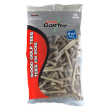 75 count bag of the natural 3 ¼" Pride Golf Tee® Packs. 