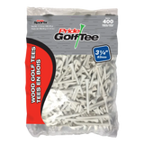 400 count pack of the white 3 ¼" Pride Golf Tee® Packs. 