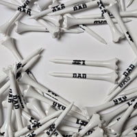 2 ¾" Pride Performance® #1 Dad Golf Tees
