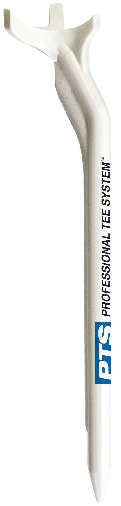 PROFESSIONAL TEE SYSTEM™ (PTS) OFFSET Plastic Golf Tees - 3 1/4" - Blue - 10CT