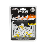 Pride Sports PTS combo pack golf tee packaging.