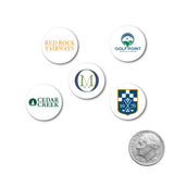 Dime Size Plastic Golf Ball Markers