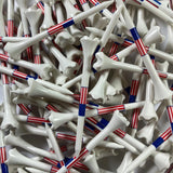 3-1/4" Pride Performance® Golf Tees in American Flag Print.