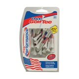Packaging of Pride Golf Tee american flag golf tees.