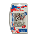 Packaging of Pride Golf Tee american flag golf tees. 