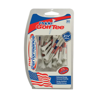Packaging of Pride Golf Tee american flag golf tees. 