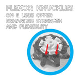 Golf spike showing Flexor Knuckles on 8 legs.