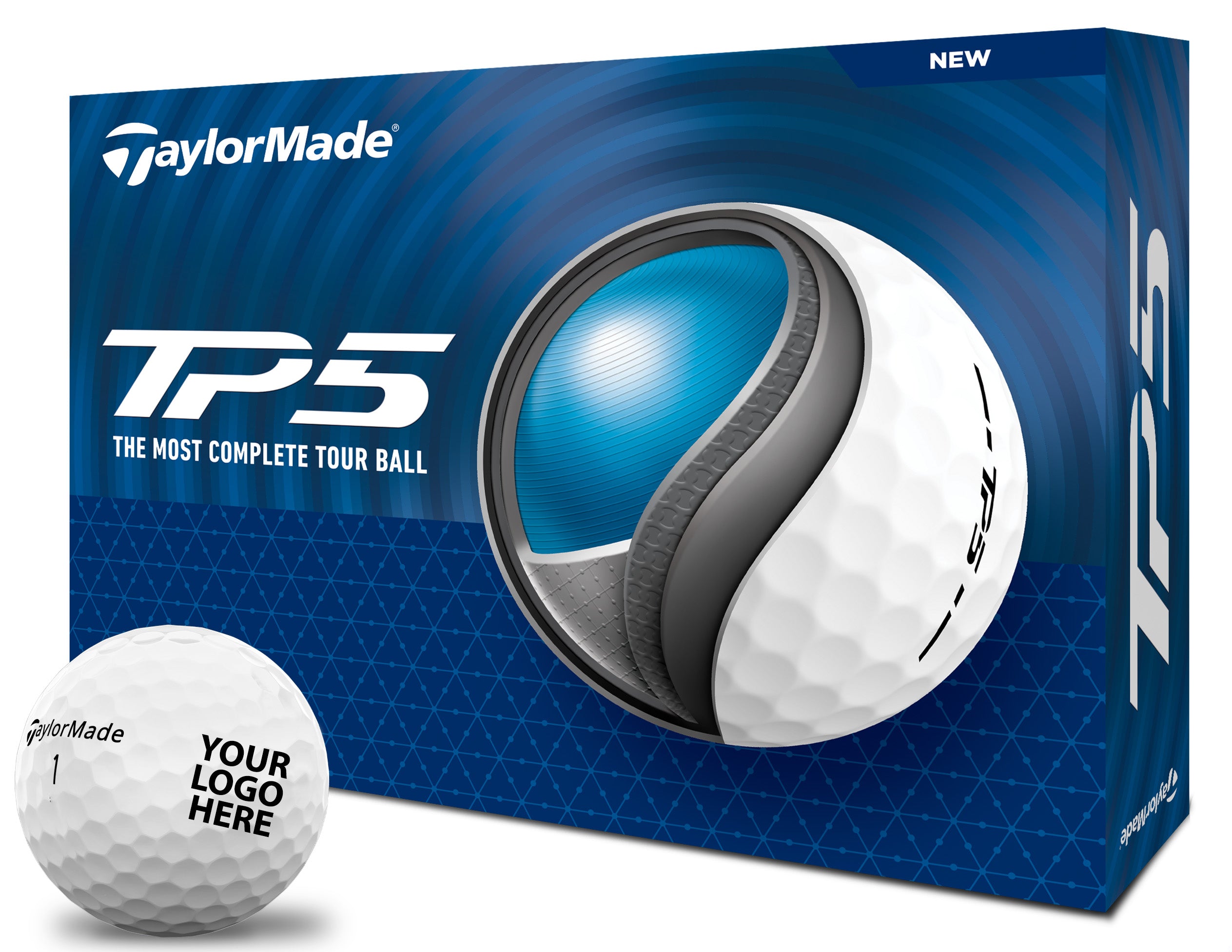 2024 TaylorMade TP5 - Logo Custom Imprint