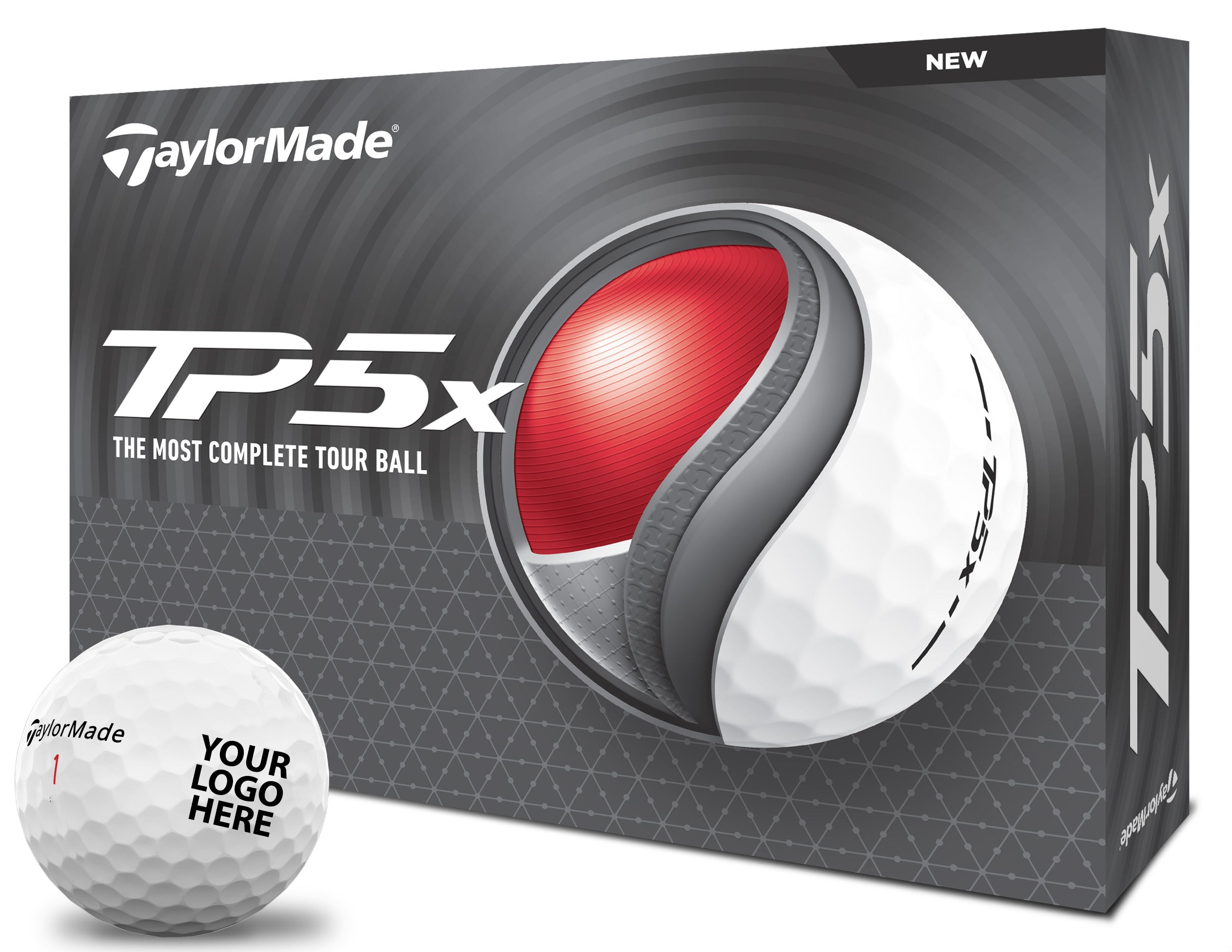 2024 TaylorMade TP5X - Logo Custom Imprint