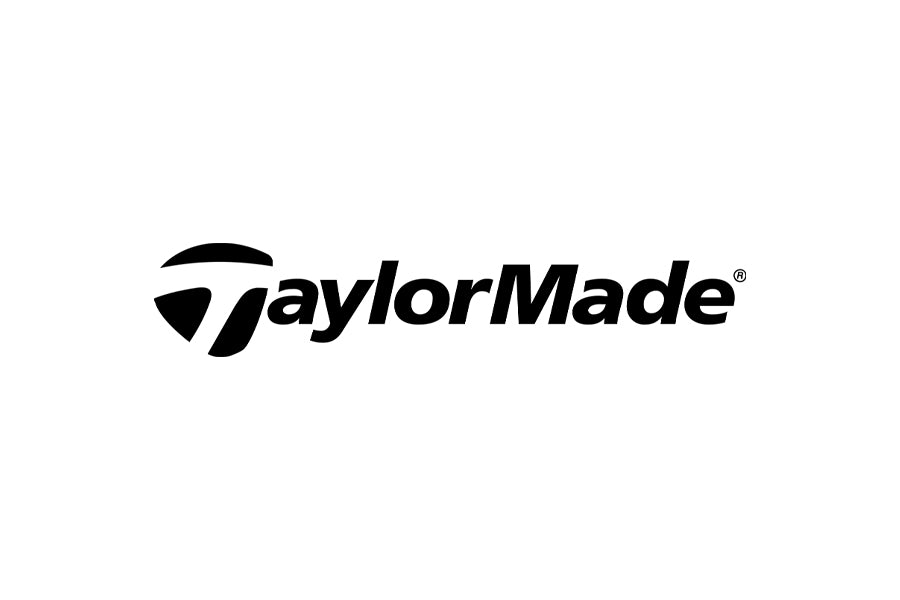 TaylorMade logo on a white background