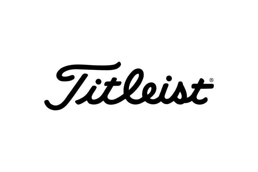 Titleist logo in black on a white background
