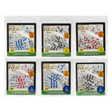 Multiple color variants of the zarma flytee packaging. 