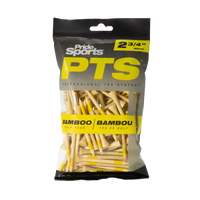 Pride Sports PTS bamboo tees with yellow stripes packaging. 