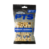 Pride Sports PTS bamboo tees with blue stripes packaging. 