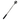 Metal golf ball retriever with black handle and head on a white background