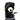 A black bear-shaped golf club head cover sitting in a golf bag, with a club peeking out.