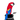A parrot-shaped golf club head cover sitting in a golf bag, with a club peeking out.