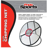 PrideSports Elite Chipping Net packaging with product image and branding details.