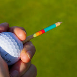 Honors Bamboo Combo Pack - 40 2 ¾" Tees, 10 1 ½" Tees, and 3 Ball Markers - Sunrise Gradient